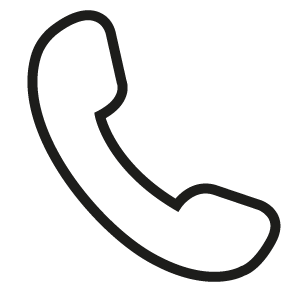 phone icon outline